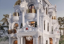 Xây biệt thự tân cổ điển bình dương